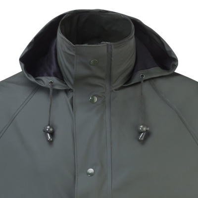 Sizes S-XXXL Fort Flex Waterproof Work Jacket /& Trousers Navy PU TRICOT Fabric